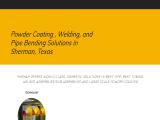 Powder Coating Welding - Thomar - Sherman Tx