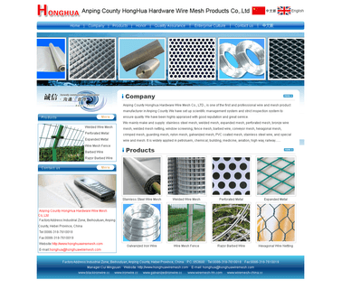 Anping Honghua Hardware Wire Mesh