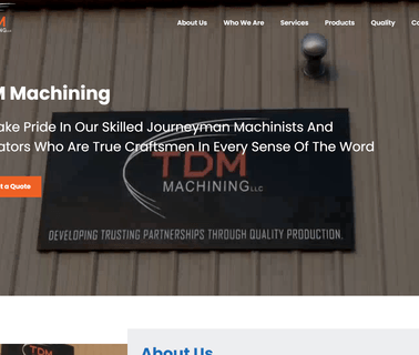 Welcome to Tdm Machining