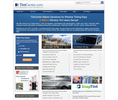 Tintcenter.Com, Window Tintin
