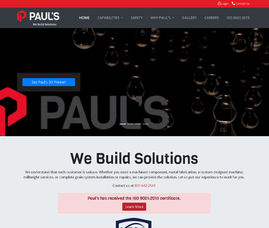 Pauls Machine & Welding Corporation
