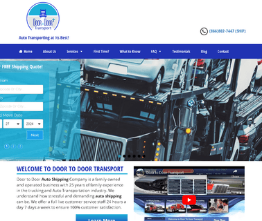 Door to Door Auto Transport Auto Shipping and Auto Transport