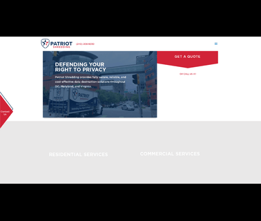 Paper Shredder in Washington Dc Maryland & Virginia Patriot