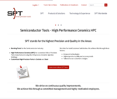 Spt, Small Precision Tools