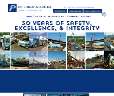 J. M. Pereira & Sons Concrete Contractors