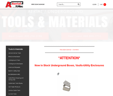 Lineman Tools, Aerial Tools, Un